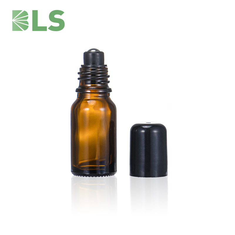 Amber Roller Bottles