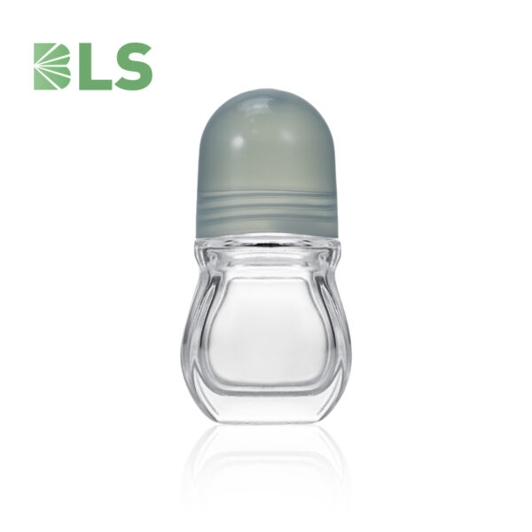 glass deodorant roller bottles