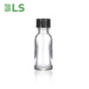 Clear Boston Round Glass Bottles