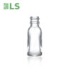 Clear Boston Round Glass Bottles