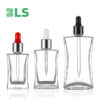 Clear Glass Dropper Bottles