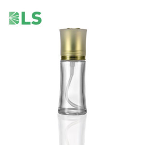 empty glass foundation bottle-1