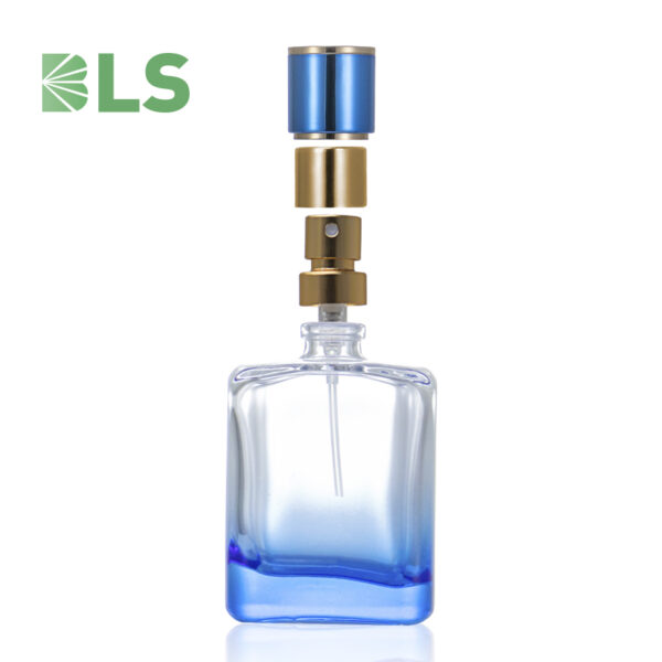 empty glass perfume spray bottles