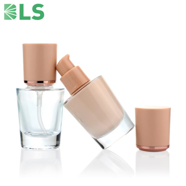 Glass Foundation Bottle