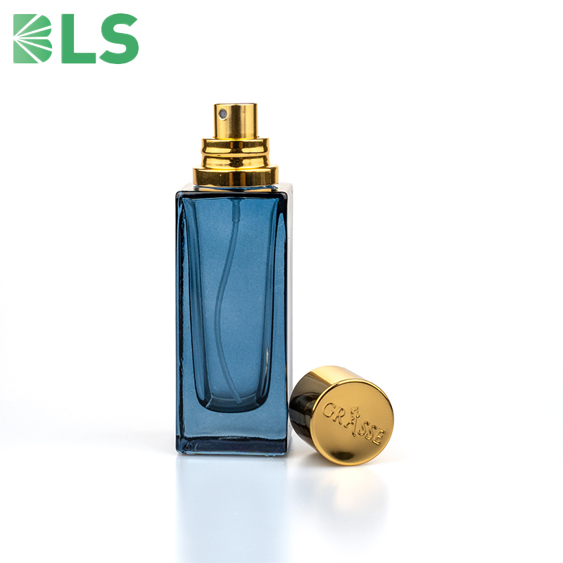 Square Glass Perfume Bottles