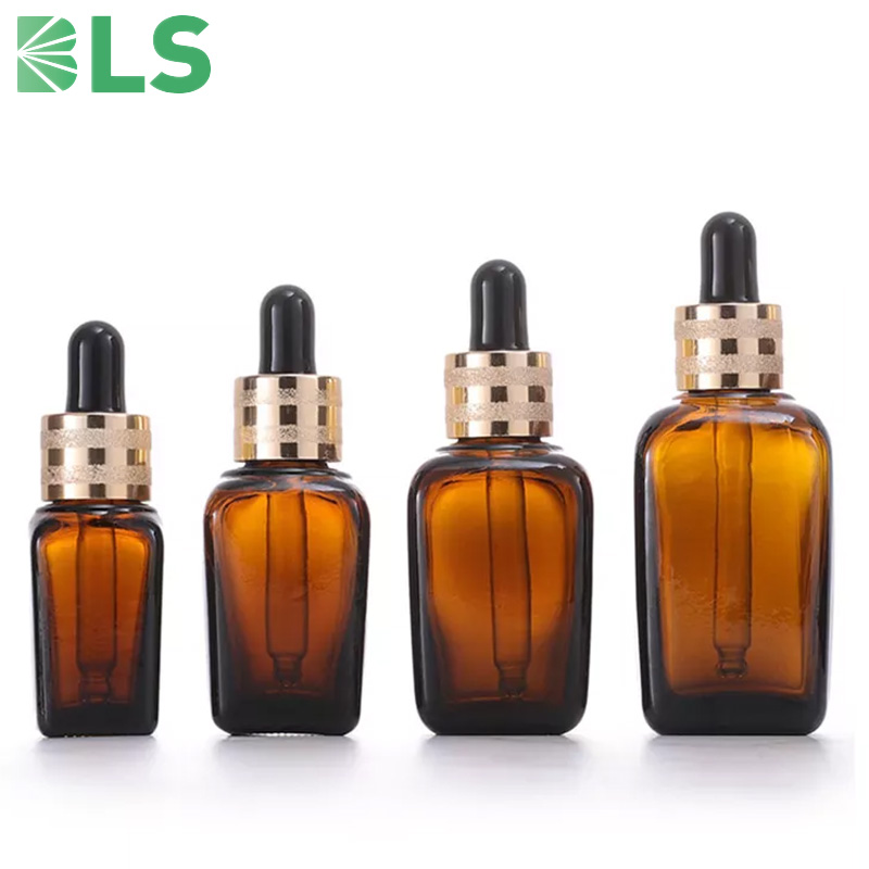 clear glass dropper bottles